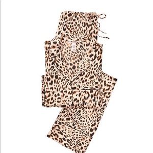 NWT Victoria’s Secret Satin Long PJ Set